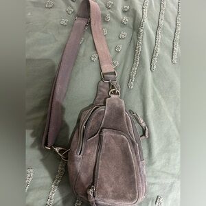 Men's Brown Sling Bag